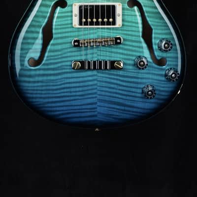 2025 PRS McCarty 594 Hollowbody II in Sprayer's Choice "Ocean Fade Smokeburst" with 10 Top and Back image 1