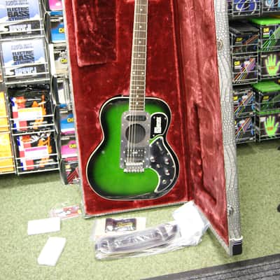 Burns Steer electro acoustic guitar & case (Billy Bragg) imagen 17