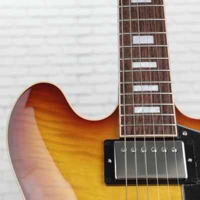 Gibson ES-335 Iced Tea Burst - Figured Iced Tea image 11