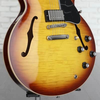 Gibson ES-335 Iced Tea Burst - Figured Iced Tea image 12