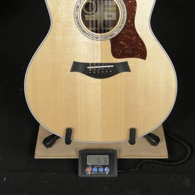 Taylor 50th Anniversary 858e 12-String Acoustic/Electric Guitar Natural w/ Case image 9