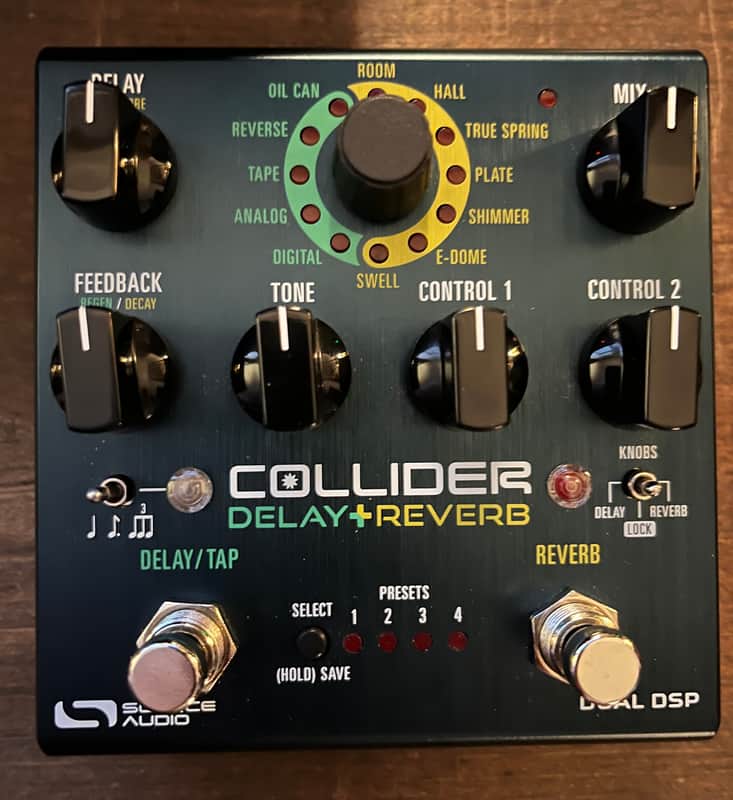 Source Audio SA263 Collider Delay + Reverb 2010s - Blue image 1