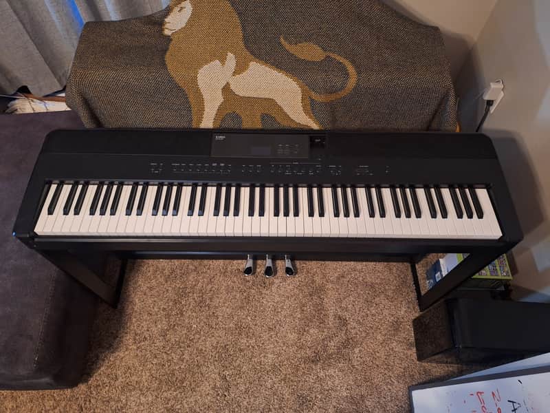 Kawai ES520 88-Key Digital Piano 2020 - Present - Black image 1