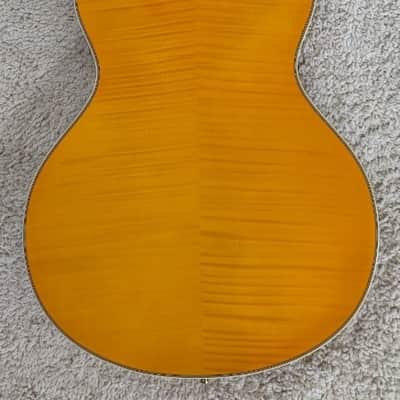 D'Angelico Excel DC Semi Hollow Guitar w/Case, Vintage Natural, DAEDCVNATGS image 4
