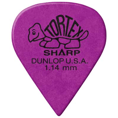 412P114 Tortex Sharp 1,14mm Sachet de 12 Dunlop image 2