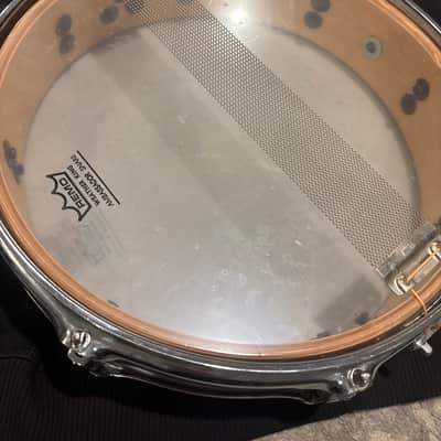 Pearl 13x3 Maple Piccolo Snare Mid 90s - Vintage Butter scotch image 4