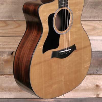 Taylor 214ce Plus Left-Handed Acoustic/Electric Guitar Natural w/ Case "Factory Demo" image 2