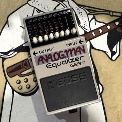 Analogman Boss GEB-7 Bass Equalizer with Mod image 1