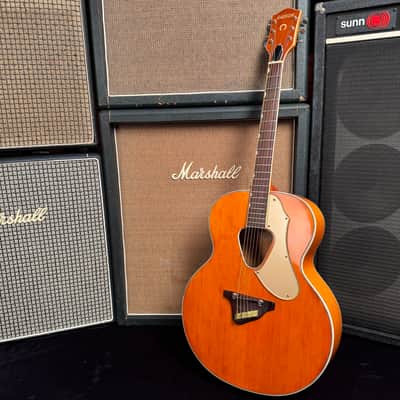 1961 Gretsch G6022 RANCHER - Orange Finish Western Setzer Cochran Clapton image 3