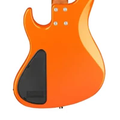 Sadowsky MetroExpress 24-Fret Modern Bass, Morado Fingerboard, 4-String - Solid Candy Apple Orange Metallic High Polish image 3