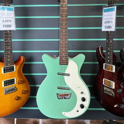 Danelectro Stock 59 Aqua Electric Guitar image 2