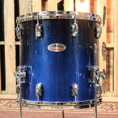 Pearl Reference Ultra Blue Fade Lacquer Drum Set - 20x14, 12x8, 14x14 image 5