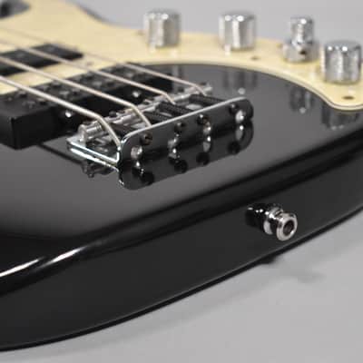 1997 Fender American Deluxe Precision Bass Black Finish w/OHSC image 11