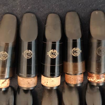 31 Clarinet Selmer mouthpieces (Oval, Table) Rare Good State image 3