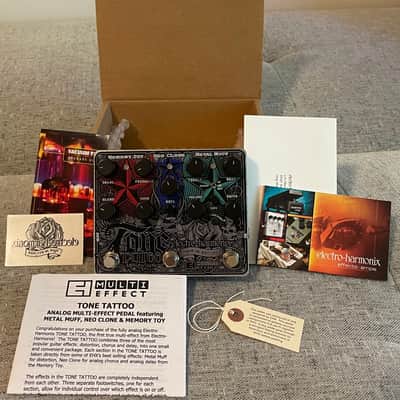 Electro-Harmonix Tone Tattoo Multi-Effect Pedal 2012 - Present Black / Gray image 3