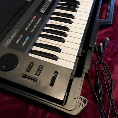 Roland Alpha Juno 1 w/ Case and UM-ONE Midi Interface image 1