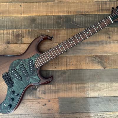 Rick Turner Guitars Electroline - Walnut Top with Scott Walker Buffer Booster & Kirinite Pickguard and Plates image 2