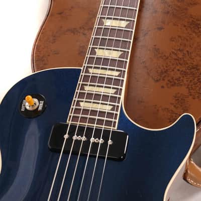 Gibson Custom Shop 1956 Les Paul Reissue Chambered Sapphire Blue Top image 11