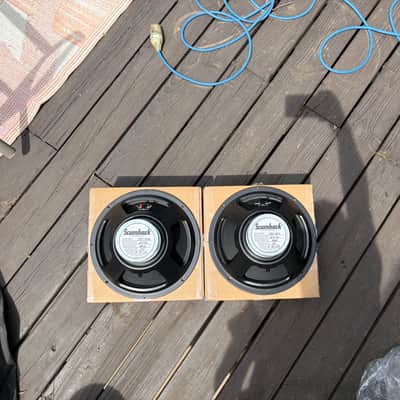 Scumback S75-PVC-16-65 16 Ohm 65W Alnico 12” guitar speaker PAIR 2024 image 1