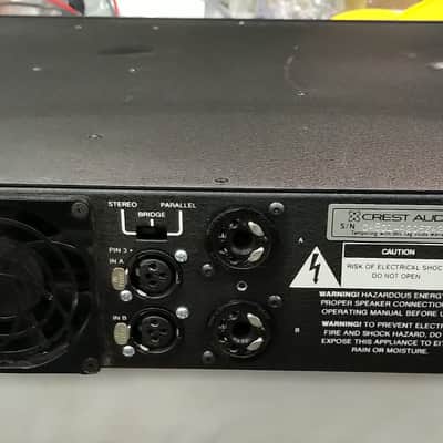 Crest Audio 4801 1200-Watt Power Amplifier 1990s - Black image 3