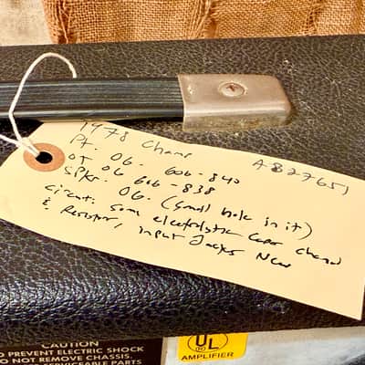 Fender Champ 1978 - Silver Panel image 14