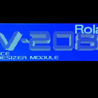 New blue display + glass protective cover for Roland Jv 2080 (price valid until 03/08) image 2