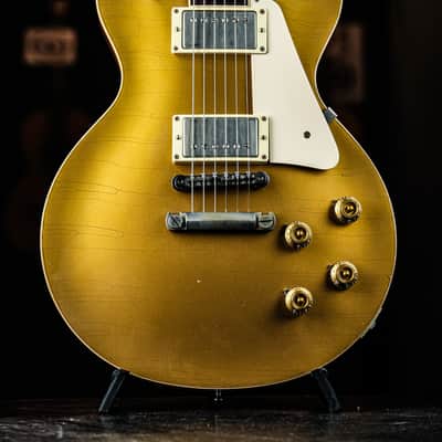 2011 Gibson Les Paul Goldtop 57 LPR-7 Custom Shop antique gold Aged image 1