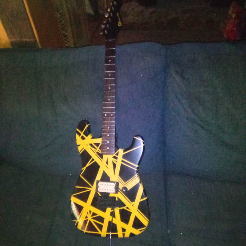 Partscaster VHII Bumblebee Unknown Black w/Yellow Stripes image 1
