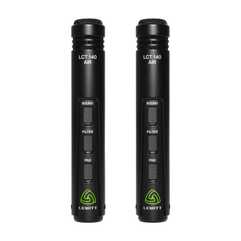 Lewitt LCT 140 AIR Stereo Pair Small Diaphragm Condenser Microphones image 1