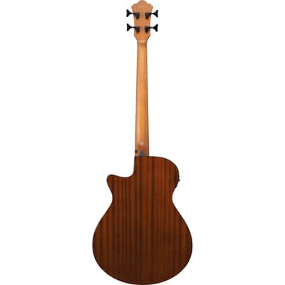 Ibanez AEGB25ETKH Acoustic Electric Bass Transparent Black Sunburst High Gloss image 4