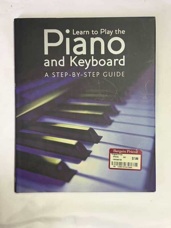 Used Hard Cover Learn to Play the Piano and Keyboard A Step-By-Step Guide Book image 1