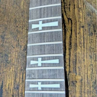 22 fret Shred Guitar Neck Stainless Steel Frets Shred Guitar Neck diy image 6
