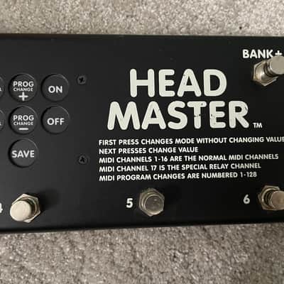 Rivera Head Master MIDI foot controller footswitch foot switch knucklehead kr7 kr headmaster programmable image 3