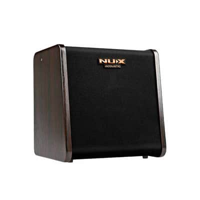 NUX AC-80 Stageman II Charge 80 Watt Rechargeable Battery Powered Acoustic Guitar Amp image 2