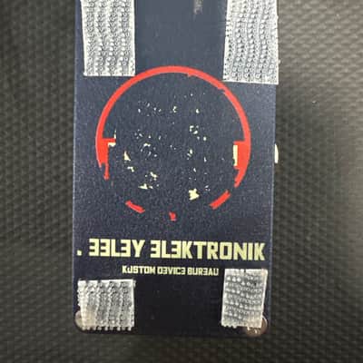 Keeley Tesla MK-III Soviet Fuzz Bender 2017 - Blue with Red Graphic image 2