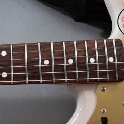 2007 Fender Japan JM66 Jazzmaster USB ’62 Reissue – Rare Blonde Ash + Anodized Pickguard & Gig Bag image 5