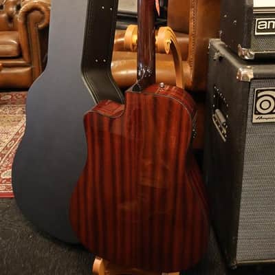 Fender CD-140SCE Dreadnought All-Mahogany w/Case (Used) image 4