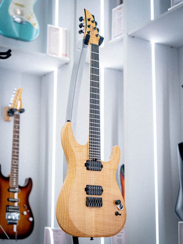 Schecter Keith Merrow Signature KM-6 Mk-II with Seymour Duncan Pickups 2016 - 2018 - Natural Pearl image 1
