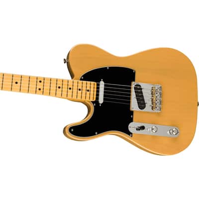 Fender American Professional II Telecaster Left-Handed Electric Guitar, Maple Fingerboard, Butterscotch Blonde image 7