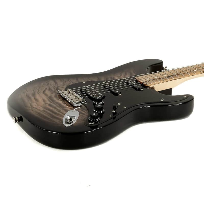 Fender American QMT Stratocaster with Pale Moon Ebony Fretboard image 4