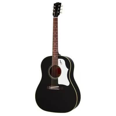 GIBSON - 60S J-45 ORIGINAL, ADJ SADDLE NO PICKUP EBONY image 1