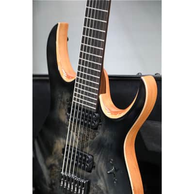 MAYONES Duvell 7 Trans Black Burst Gloss image 7