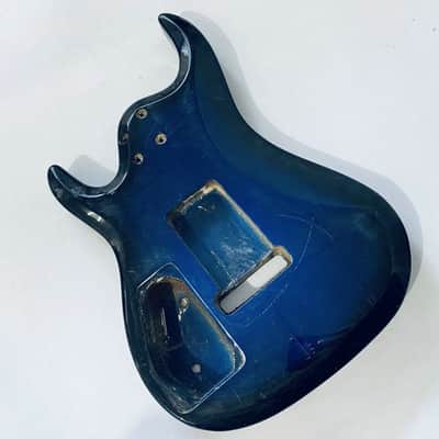 Blue Burst HSH Guitar Solid Basswood Body image 11