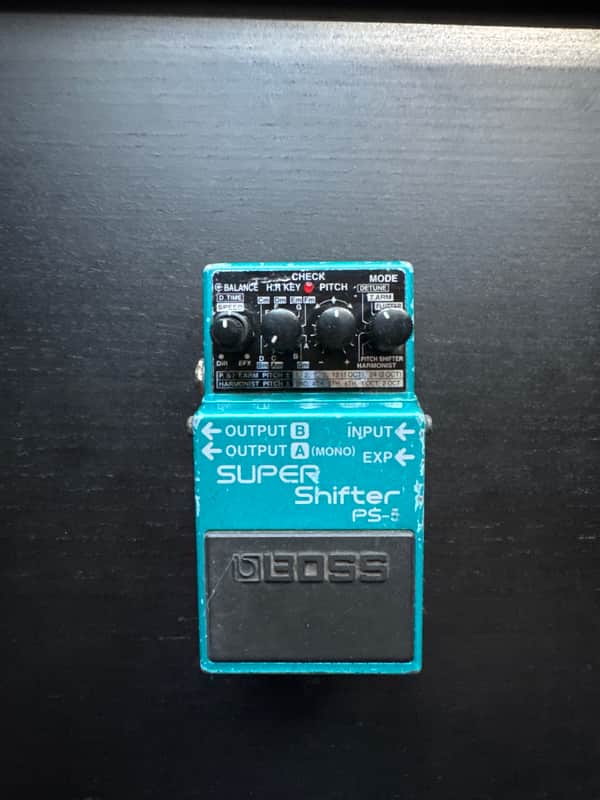 Boss PS-5 Super Shifter (Dark Gray Label) 1999 - Present - Blue image 1