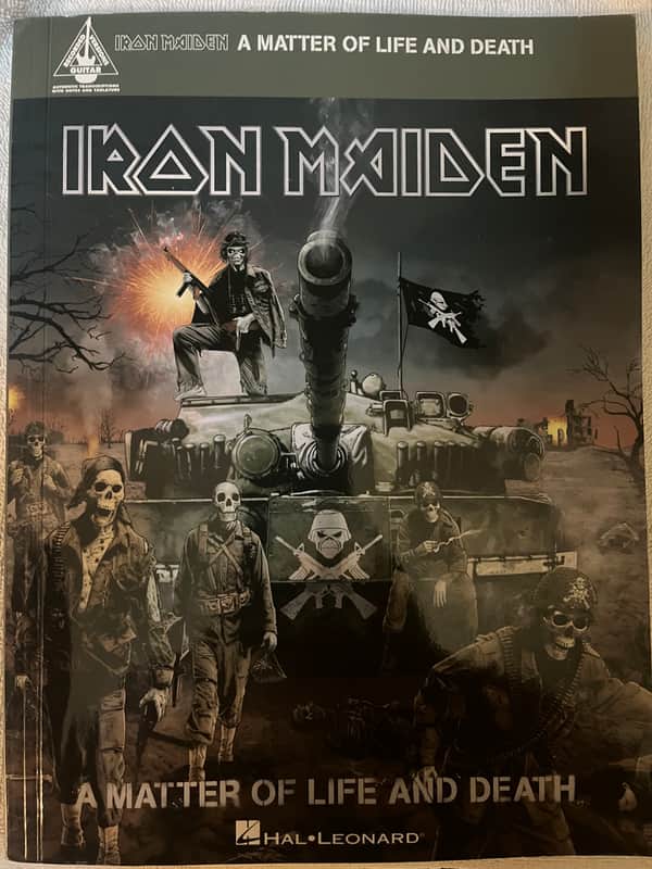 Iron Maiden - A Matter of Life and Death - Guitar Tab / Tablature Book image 1