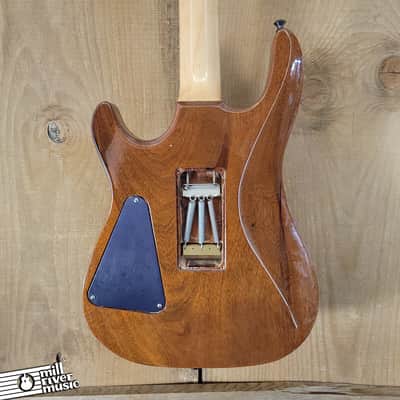Hamer USA Chaparral Custom Natural Mahogany 1987 w/ Gig Bag image 8
