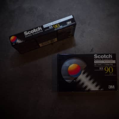 Scotch BX90 Cassettes (2) NOS 1990s - Factory Sealed image 5