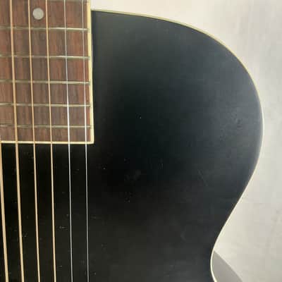The Loar LH-300-BKM Archtop Acoustic Guitar- Black image 4