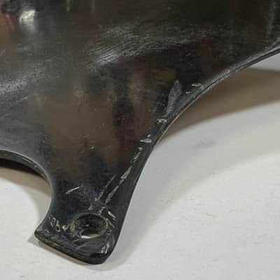General Vintage Tone Blackguard 1950 - 1952 For Telecaster ®️pickguard phenolic paper bakelite heavy aged - Nitro image 11