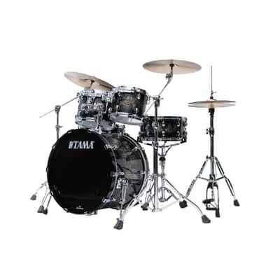 TAMA Starclassic Walnut/Birch 4-Piece Drum Set Shell Pack with 22-Inch Bass Drum image 2